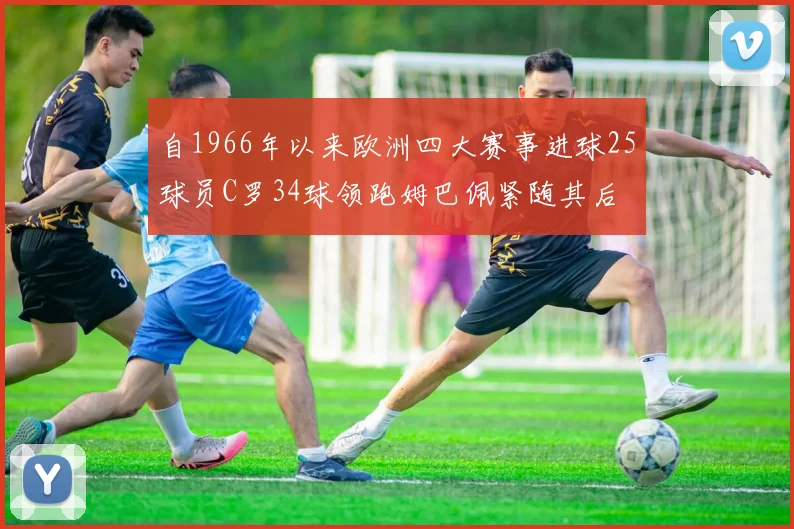 自1966年以来欧洲四大赛事进球25球员C罗34球领跑姆巴佩紧随其后